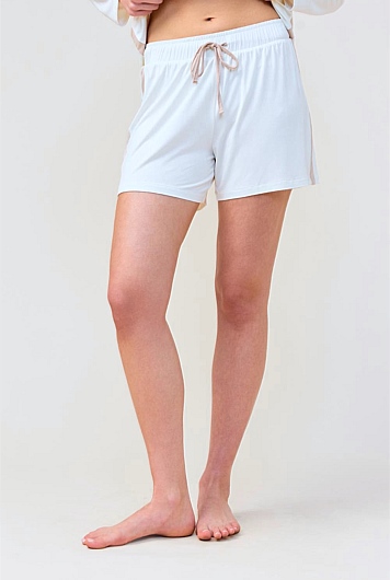Pippa Bamboo Shorts With Stripe