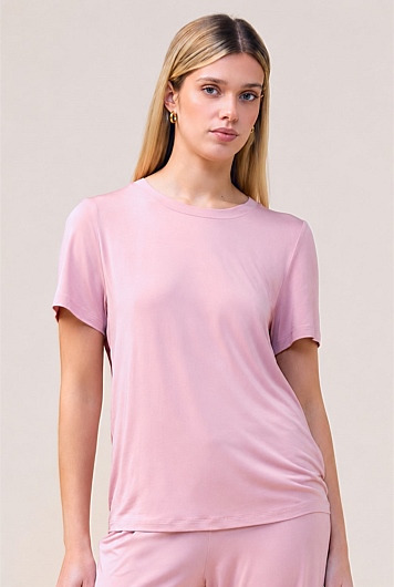 Bronte Bamboo Tshirt With Stripe