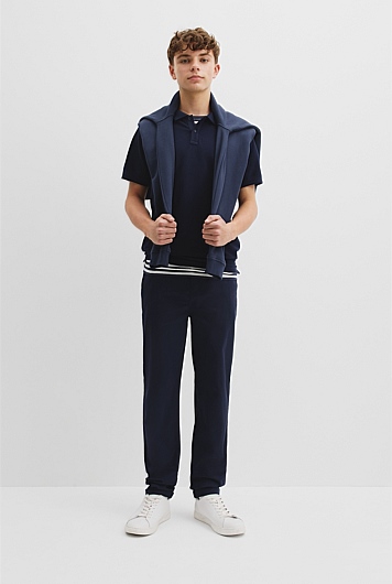 Teen Recycled Cotton Polo Shirt
