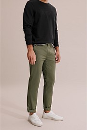 Verified Australian Cotton Tapered Fit Stretch Chino