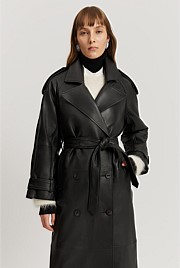 Leather Trench