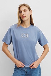 Australian Cotton CR Logo T-Shirt