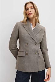 Contour Stripe Blazer