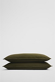 Brae Australian Cotton Pillowcase Pair
