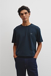 Short Sleeve Australian Cotton Country Road Modern Logo T-Shirt