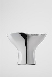 Pela Small Metallic Vase