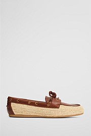 Grace Raffia Loafer
