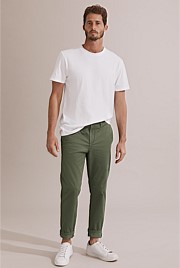 Australian Cotton Tapered Fit Stretch Chino