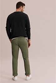 Verified Australian Cotton Tapered Fit Stretch Chino