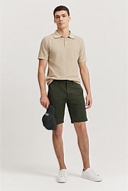 Verified Australian Cotton Stretch Chino Short