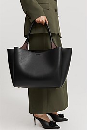 High Low Tote Bag