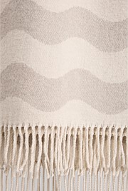 Crest Recycled Cotton Blend Throw