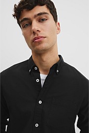 Australian Good Earth Cotton Regular Fit Oxford Shirt