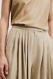 Palazzo Pleat Pant