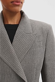Contour Stripe Blazer