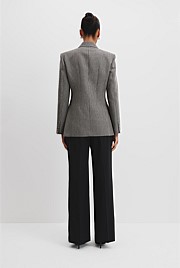 Contour Stripe Blazer