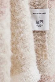 Australian Made CR x Waverley Mills Heath Throw