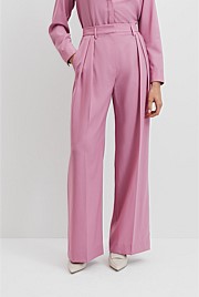 Pleat Wool Pant