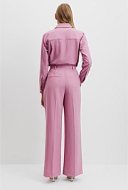 Pleat Wool Pant