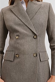 Contour Stripe Blazer