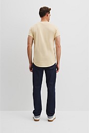 Australian Cotton Longline Garment Dye T-Shirt