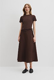 Australian Cotton Blend Fitted T-Shirt