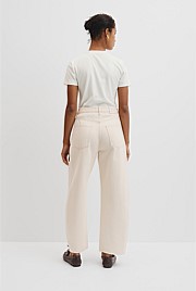 High Rise Barrel Jean