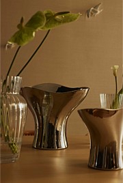 Pela Large Metallic Vase