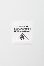 Organically Grown Cotton Stripe Logo Long Sleeve Bodysuit