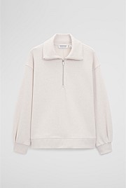 Australian Cotton Funnel Neck Sweat