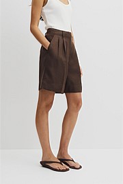 Longline Linen Short