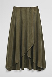 Asymmetrical Hem Skirt