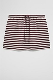 Australian Cotton Blend Stripe Jersey Skirt