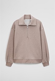 Australian Cotton Funnel Neck Sweat