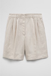 Longline Linen Short