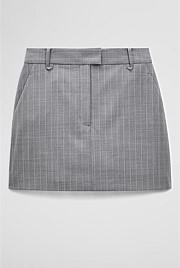Pinstripe Mini Skirt