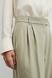 Wool Blend Tailored Pant