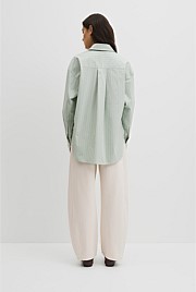 Stripe Poplin Shirt