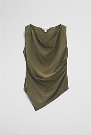 Asymmetrical Hem Blouse