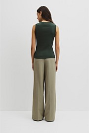 Australian Cotton High Neck Tank