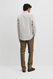 Regular Fit Cotton Stripe Shirt