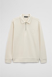 Australian Cotton Long Sleeve Folded Collar Sweat