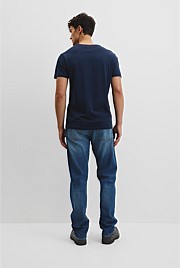 Pima Cotton V-Neck T-Shirt
