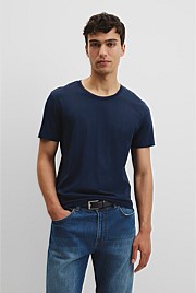 Pima Cotton Crew T-Shirt