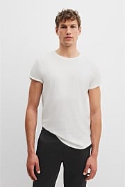 Australian Cotton Longline Garment Dyed T-Shirt