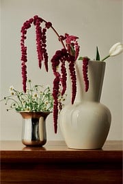 Olinda Short Metallic Vase