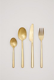 Nolan Soft Gold 16 Piece Cutlery Set