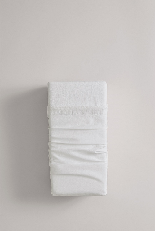 Brae Australian Cotton Queen Flat Sheet