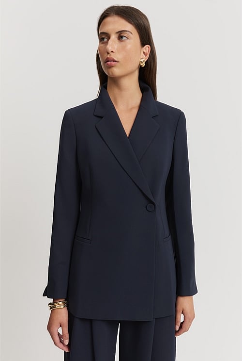 Longline Slim Blazer