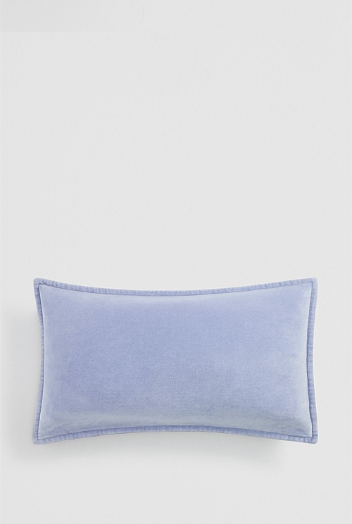 Pia Organically Grown Cotton Velvet 35x60 Cushion